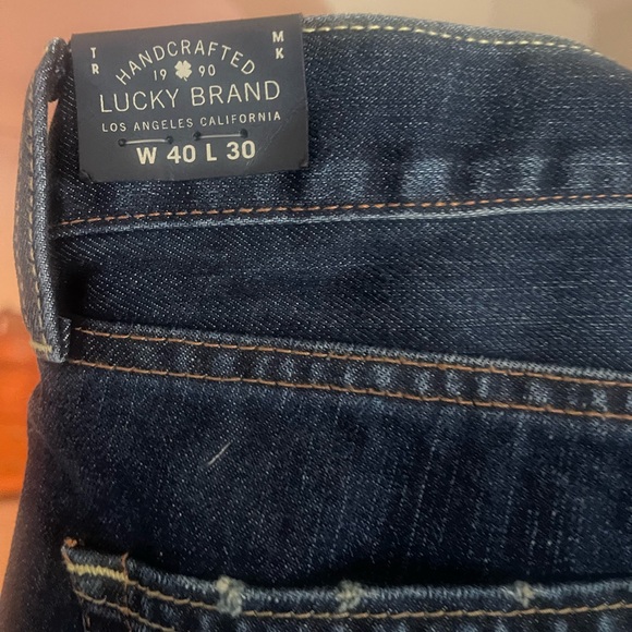NWT LUCKY BRAND 361 vintage straight men’s jeans 40x30 - Picture 5 of 7